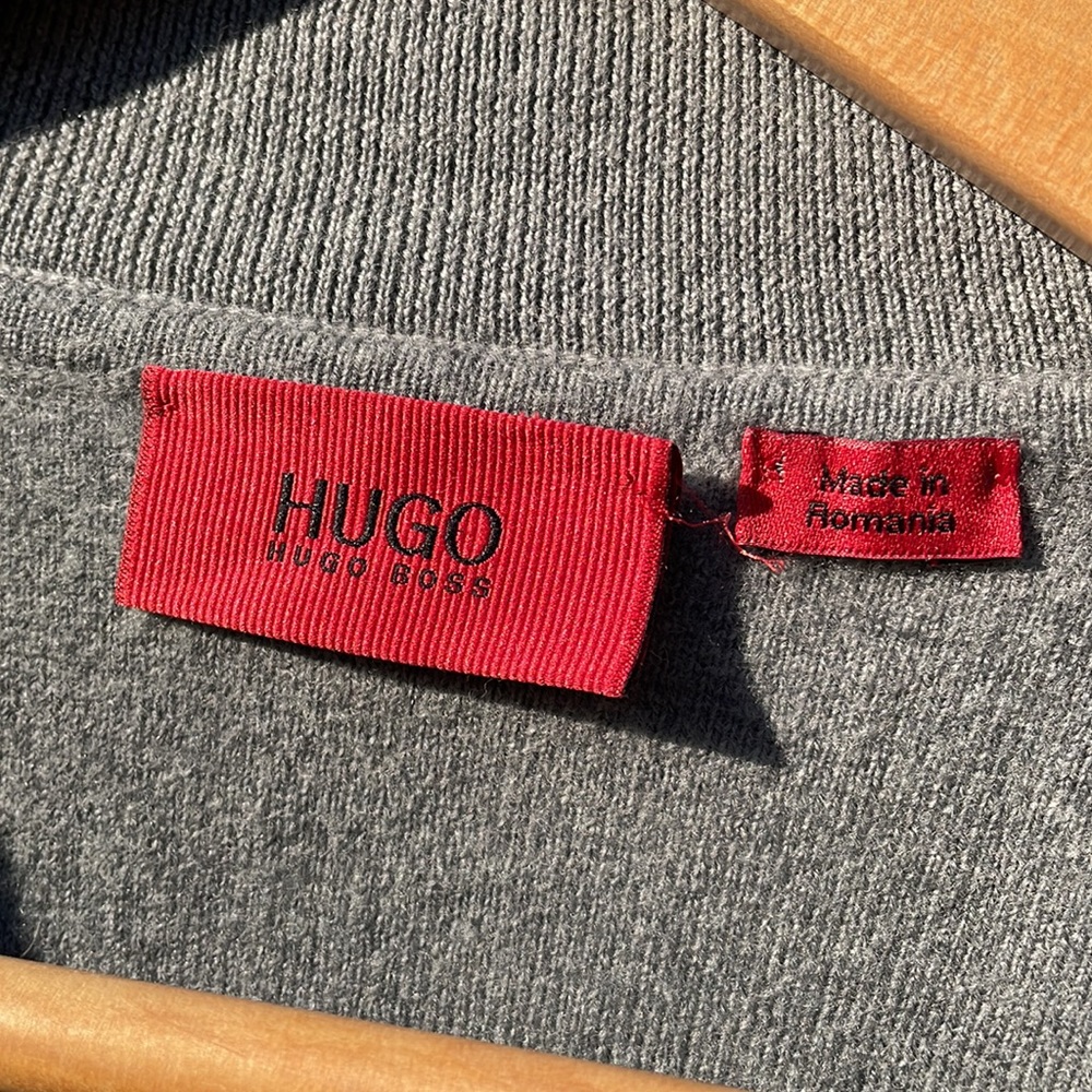 Hugo Boss Zip Front Cardigan - Picture 5 of 11